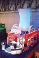 Scan's award-winning stand at Markex 2005