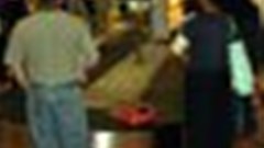 Doing it around the baggage carousel