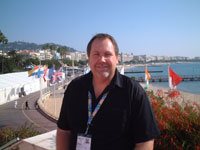 Stanley Edwards of Playtpus Productions at MIPTV, Cannes