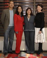 Naveen Sankar, MD of Equator; Mala Suriah, head of marketing for Neotel; Rizwana Bawa, MD of Tequila\; Marie Jamieson, group executive director of TBWA\South Africa