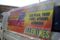 Tightly targeted drive promotes new store in Alex