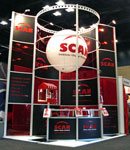 Scan Display's award-winning stand.
