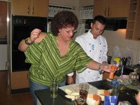 Chad Ling of Dulce Café shares some of his cooking with Eurika