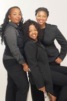 Human Element (from left to right: Shiru Githiomi, Zuki Hani and Zuki Mzozoyana