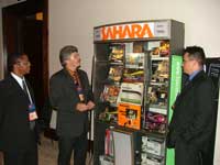 Demonstrating the advantage of the new products.