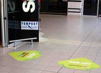 A new step in advertising