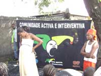 The play, My Husband is in Denial, is based on real events. (Image: Alvim Cossa/GTO Maputo)