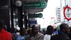 Using mobile phones to reach out to voters (Image: IRIN)