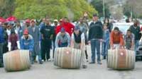 Barrel-rolling is an ever-popular activity in which many participate.