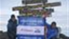 Climbing Kili for kids with cancer