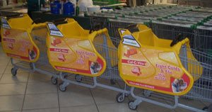 In-store cart campaign to help fight colds and flu