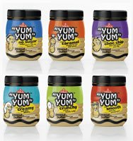 Peanut butter shrinks from being second