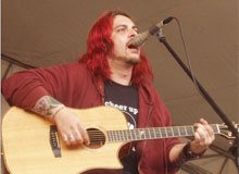 Seether's Shaun Morgan live at Kirstenbosch Gardens