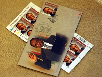 Post Office honours President with stamp