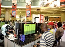 Maverick Experience Exhilarator Brings FIFA Interactive World Cup 2009 to Sandton City