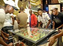 Maverick Experience Exhilarator Brings FIFA Interactive World Cup 2009 to Sandton City