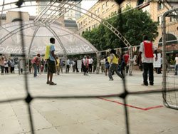 Shield Soccer competition challenges contemporary soccer rules