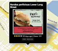 Mobile location-based advertising in trial mode