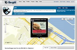 Mobile location-based advertising in trial mode