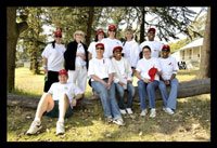 Lily staff after completing their walk