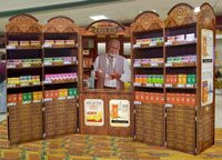 Cut-out captures customers' attention