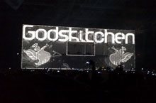 Armin sets fire to GodsKitchen