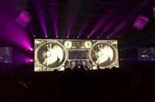 Armin sets fire to GodsKitchen