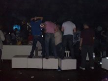 Armin sets fire to GodsKitchen