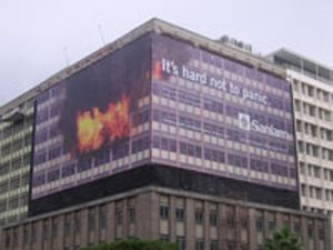 A large wrap for Sanlam