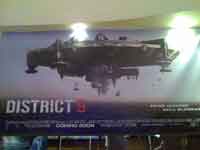 District 9 premiere takes over entire movie house