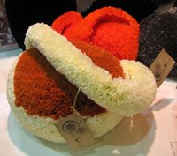 One of Itlhabolole Waste Management's bags on display at Decorex.