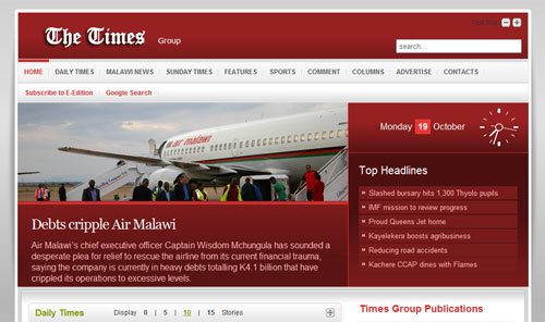 Malawi: BNL rebrands website