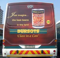 Darsot bus ad campaign to widen