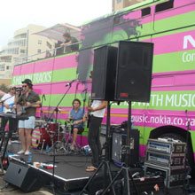 SA's bands tour with Nokia Comes with Music Party Bus