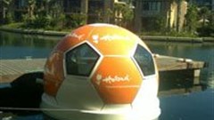 Have a ball - shout your brand - with a Whisper...