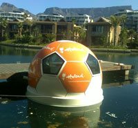 Have a ball - shout your brand - with a Whisper...