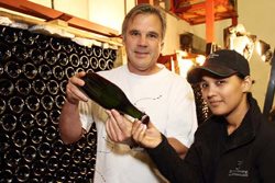 L-R: Jeff Grier and Sacha Claassen