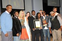 The 2010 Pan South African Language Board (PanSALB) Awards winners.
