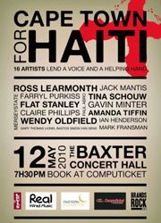 Cape Town concert for Haiti victims