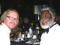 Damon Stapleton, Executive Creative Director and Wilf Mbanga, Editor of The Zimbabwean