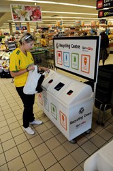 Pick n Pay's recycling econo bins.