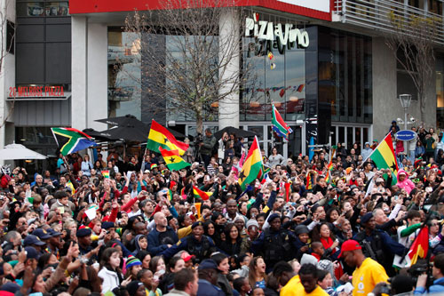 Jozi bids farewell to Ghana