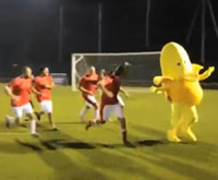 Wrigley character gets up to mischief in Dubai