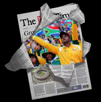 Illusion behind closing ceremony