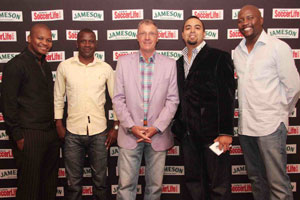 Jameson whiskey: a firm soccer supporter