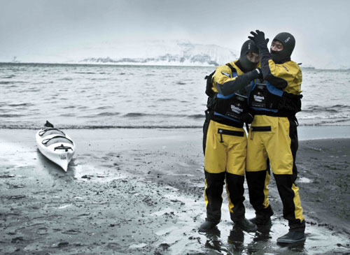 Reality show goes paddling in Iceland