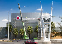 The rebranding of head office Vodaworld to Vodacom World.