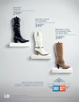 Shoe City: Ex-husband.