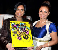 L to R: Shobna Persadh and Merle O’Brien