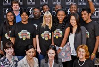 Gateway's 10 Race To Riches finalists with the Gateway management team.